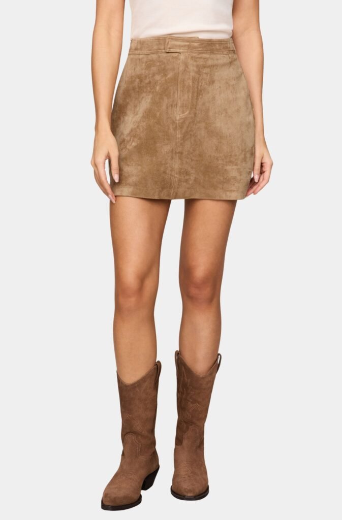 Perri Suede Mini Skirt product image 1
