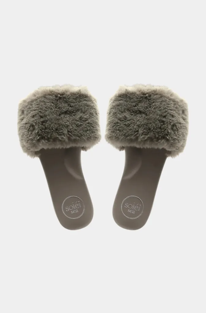 Ziela Faux Fur Slide product image 1