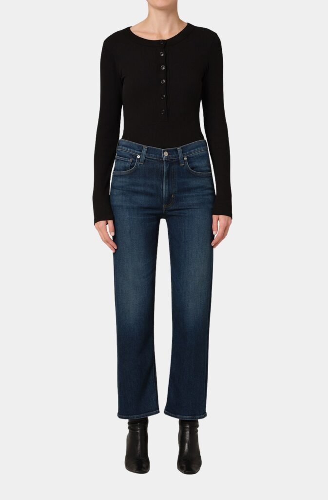 Palma Straight (Clean Hem) Jean product image 1