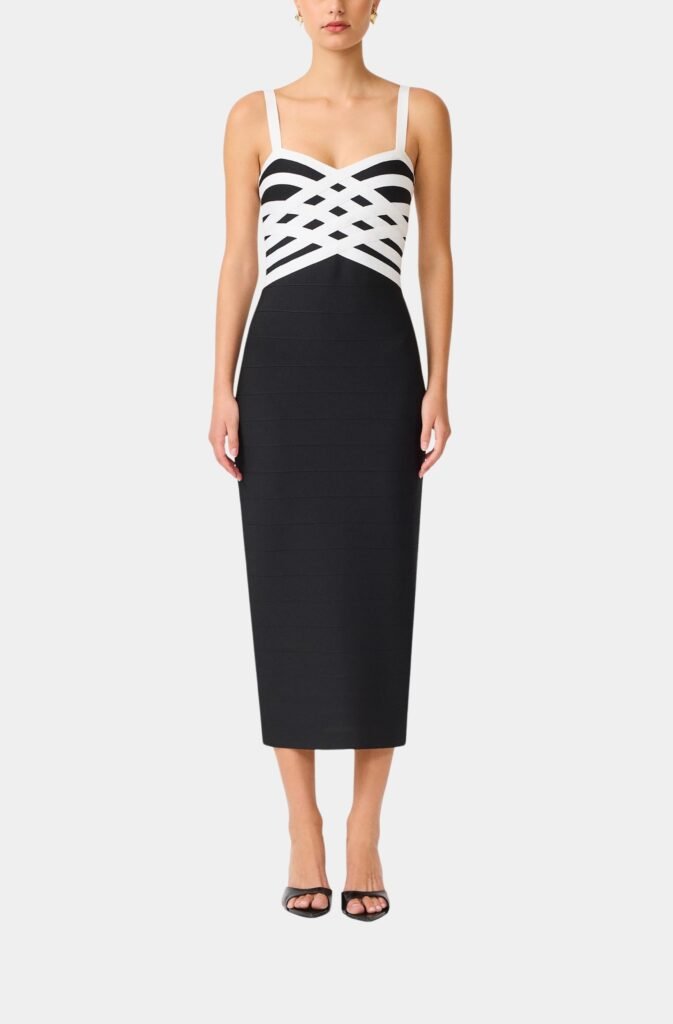 Ninette Strap Column Midi Dress product image 1