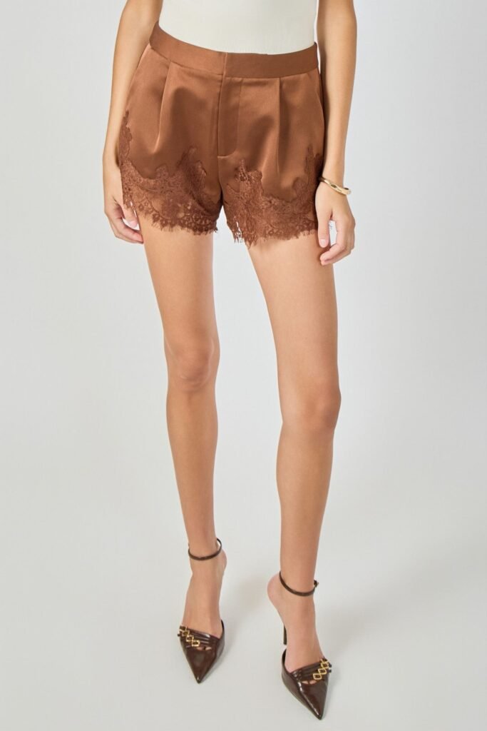 Jane Lace Trimmed Shorts product image 1