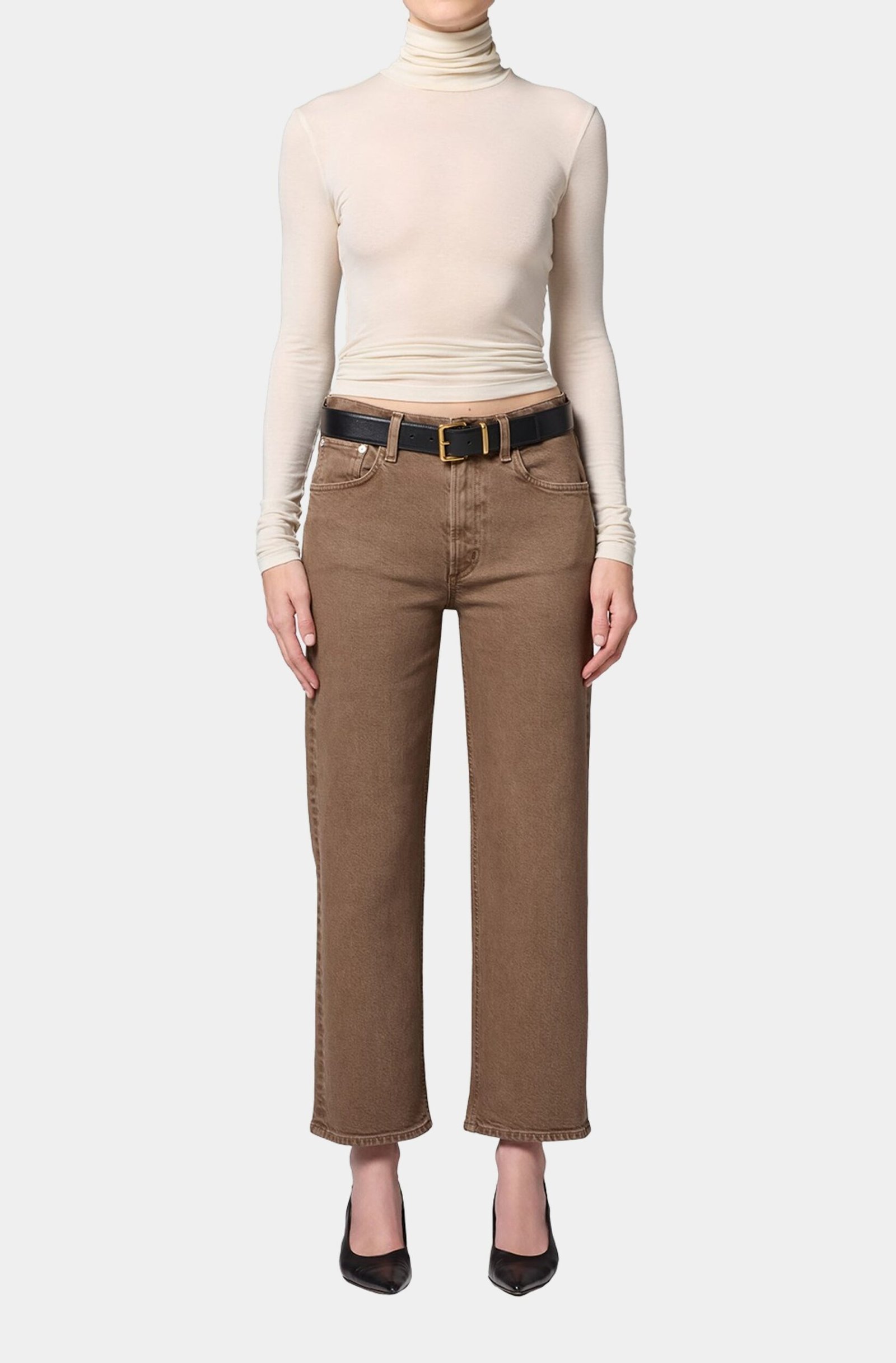 Palma Straight Petite 25 (Clean Hem) Jeans product image 1