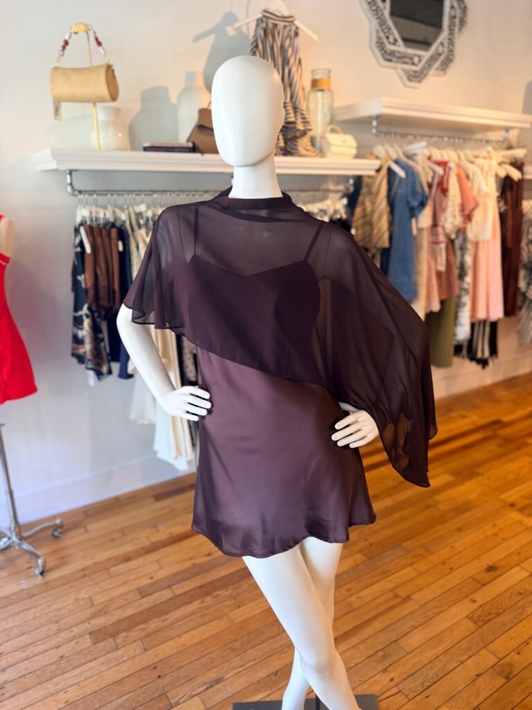 Espresso Over Cape Mini Dress product image 1