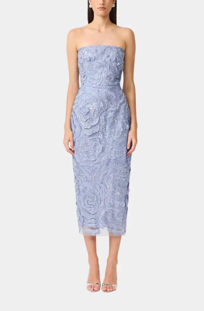 Elisa Strapless Midi Dress product image 1