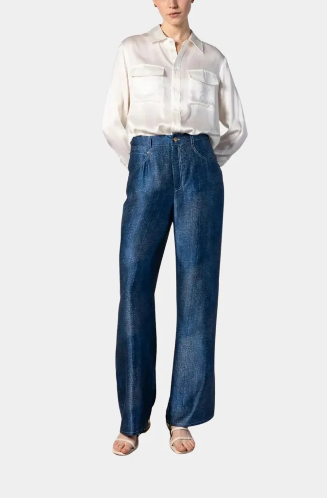 Jeans But Silk Pant product image 1